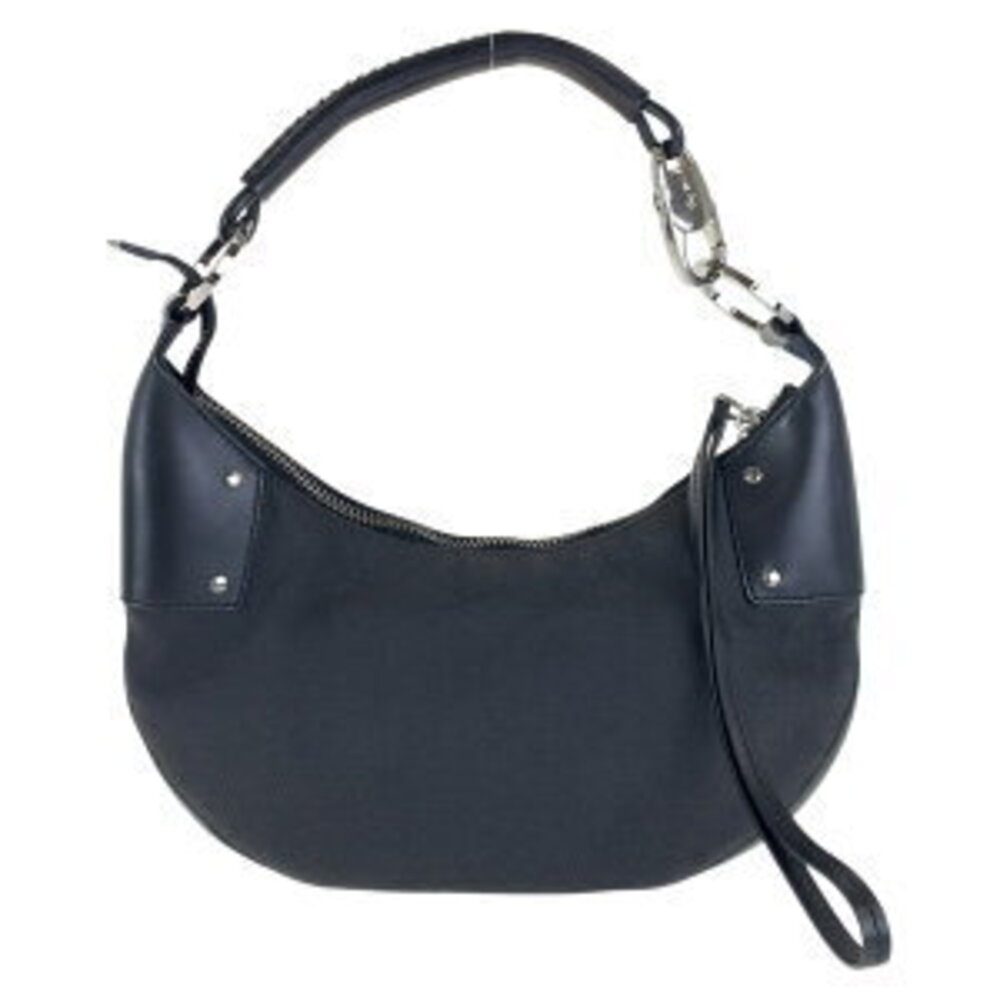 Gucci leather bag shoulder Hobo canvas black